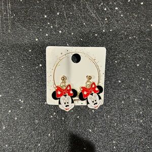 Minnie Mouse earrings